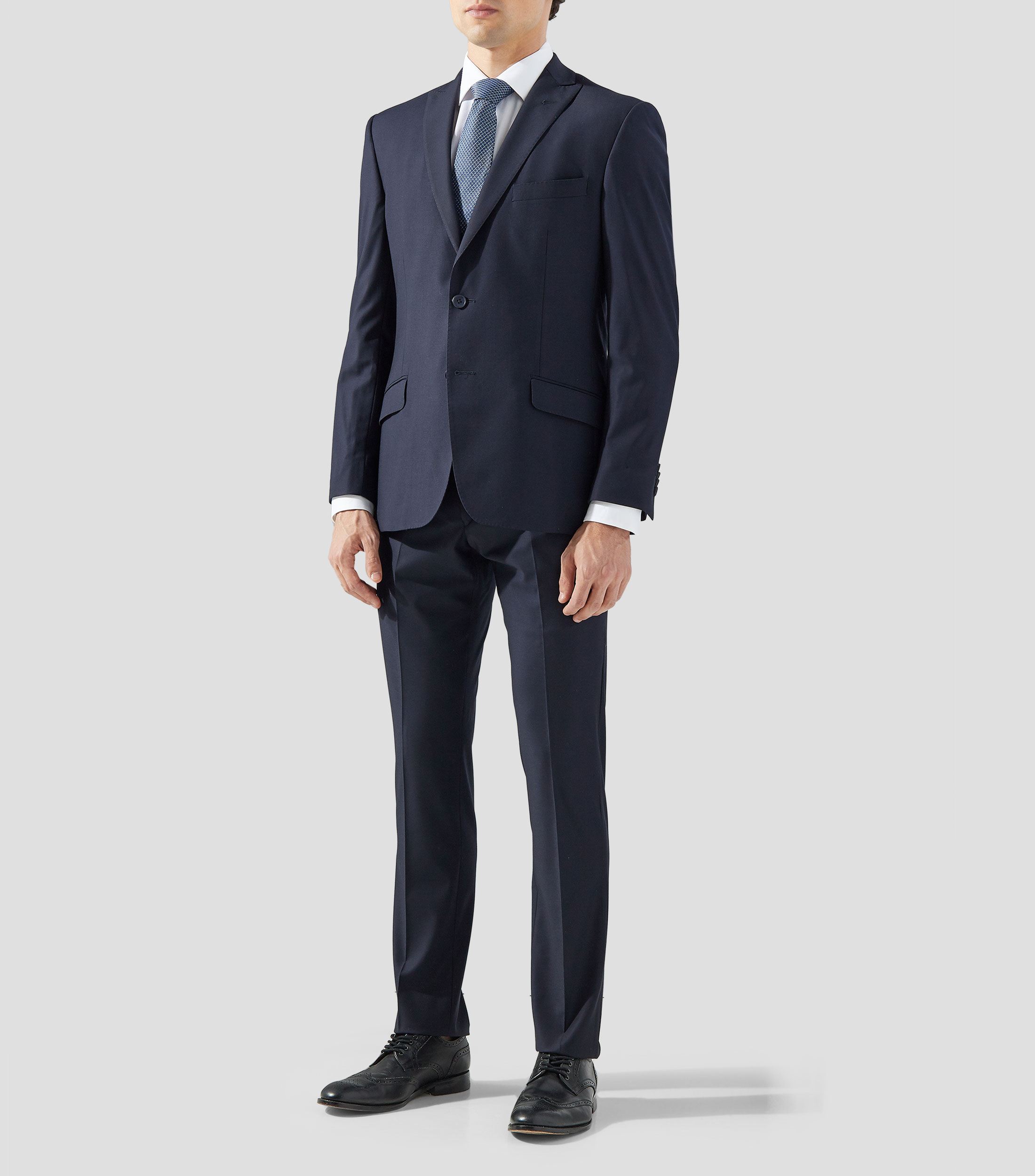 Traje de Corte Regular Liso Hombre